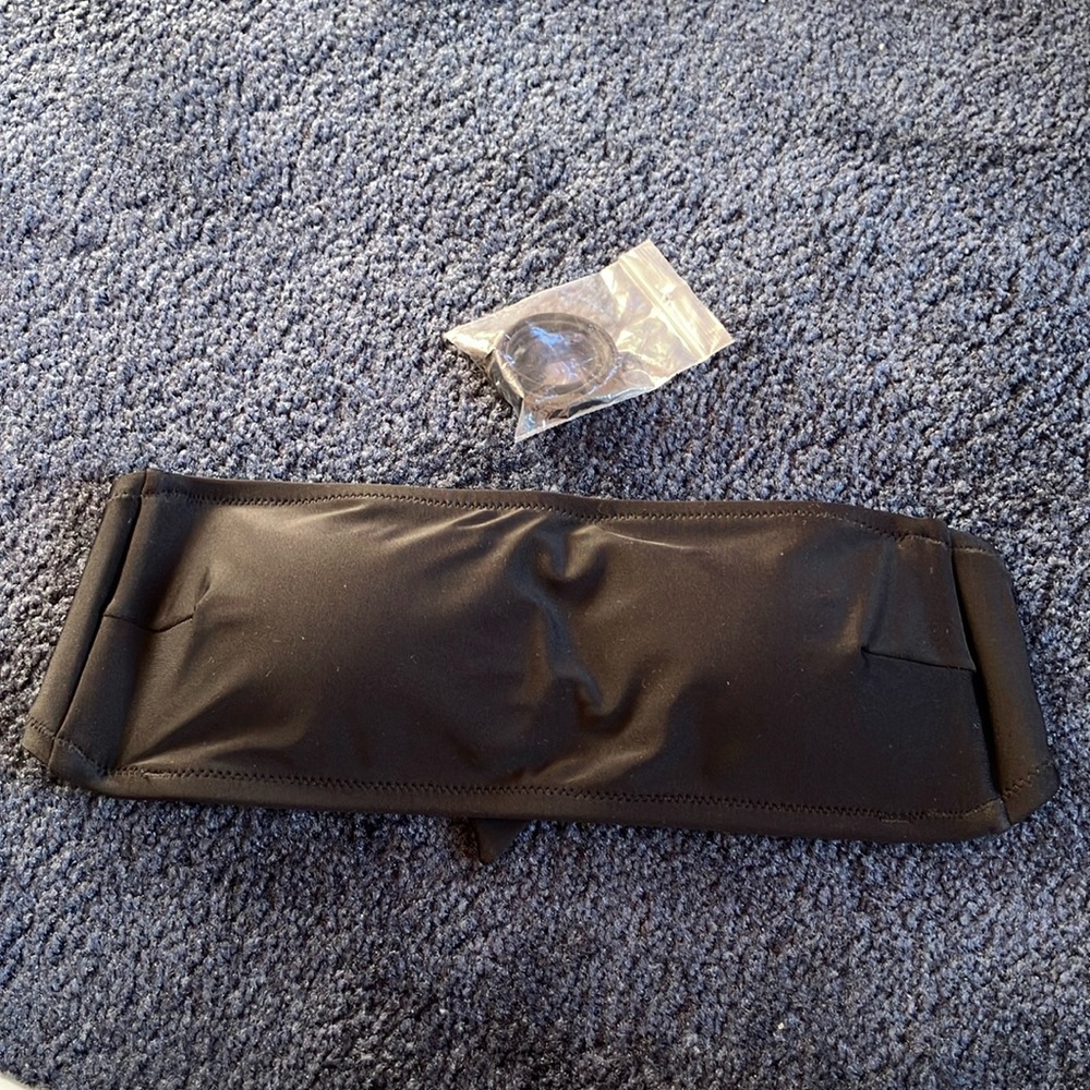 Host Pick! NWOT J. Crew black bikini top (one strap available) in small.